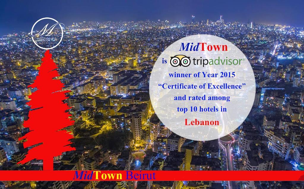 Midtown Hotel & Suites Bejrút Kültér fotó
